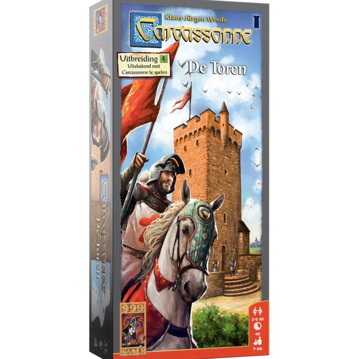 999 Games Carcassonne - De Toren Bordspel Online