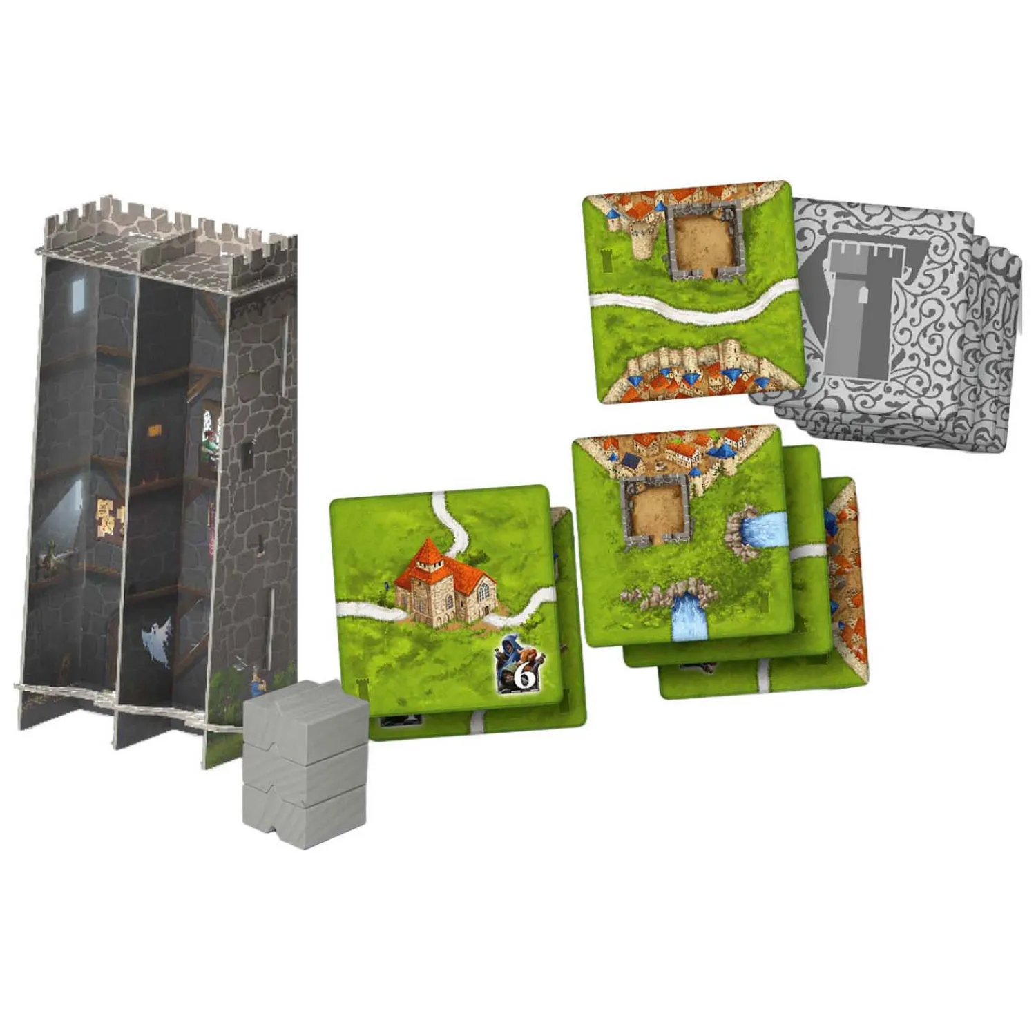 999 Games Carcassonne Torens & Dieven Uitbreiding Sale