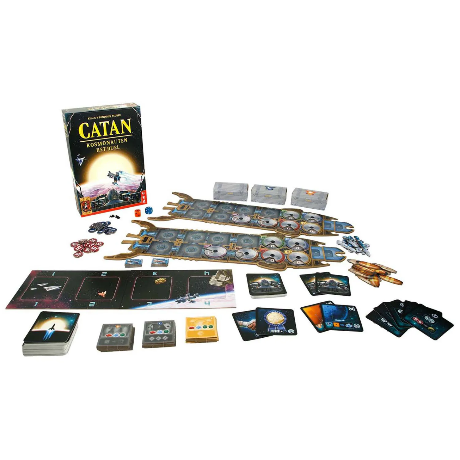 Catan: Kosmonauten Het Duel Bordspel-999 Games Outlet