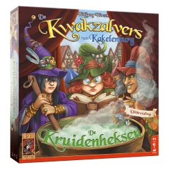 De Kwakzalvers van Kakelenburg: De Kruidenheksen Uitbreiding Bordspel-999 Games Hot