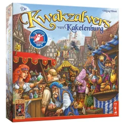 999 Games De Kwakzalvers van Kakelenburg Bordspel Outlet