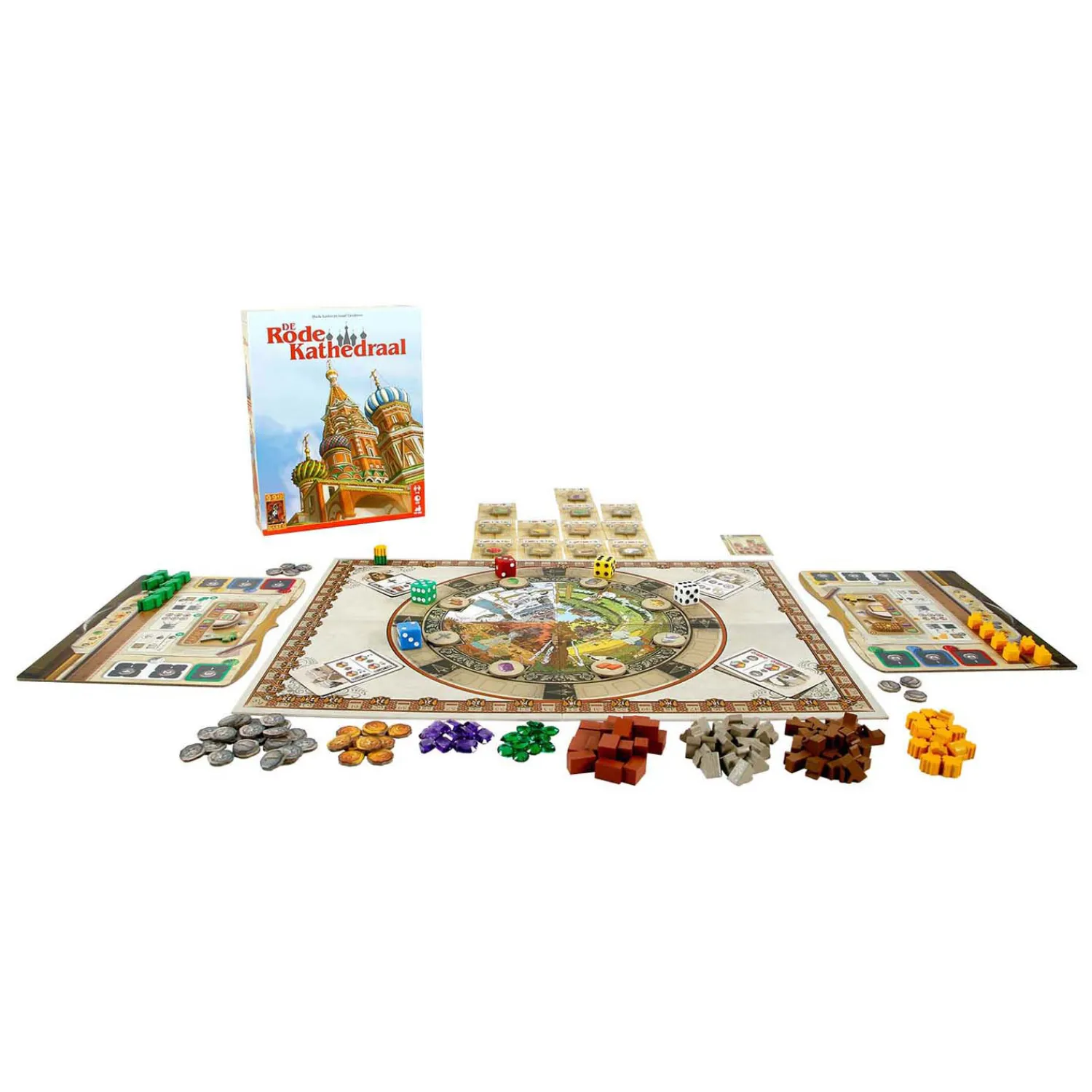 De Rode Kathedraal Bordspel-999 Games