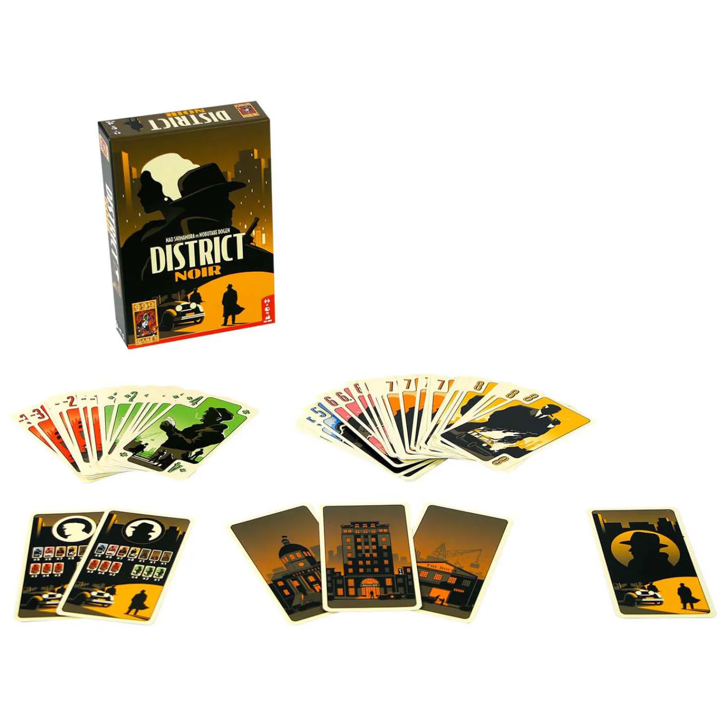 District Noir Kaartspel-999 Games Online