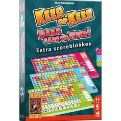 Keer op Keer Scoreblok 3 stuks, Level 5, 6 en 7-999 Games Best