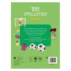 100 Spelletjes Voetbal 6+-Standaard Uitgeverij Outlet
