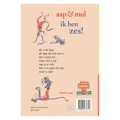 Aap & Mol Ik Ben Zes! AVI Start>Uitgeverij Kluitman Discount