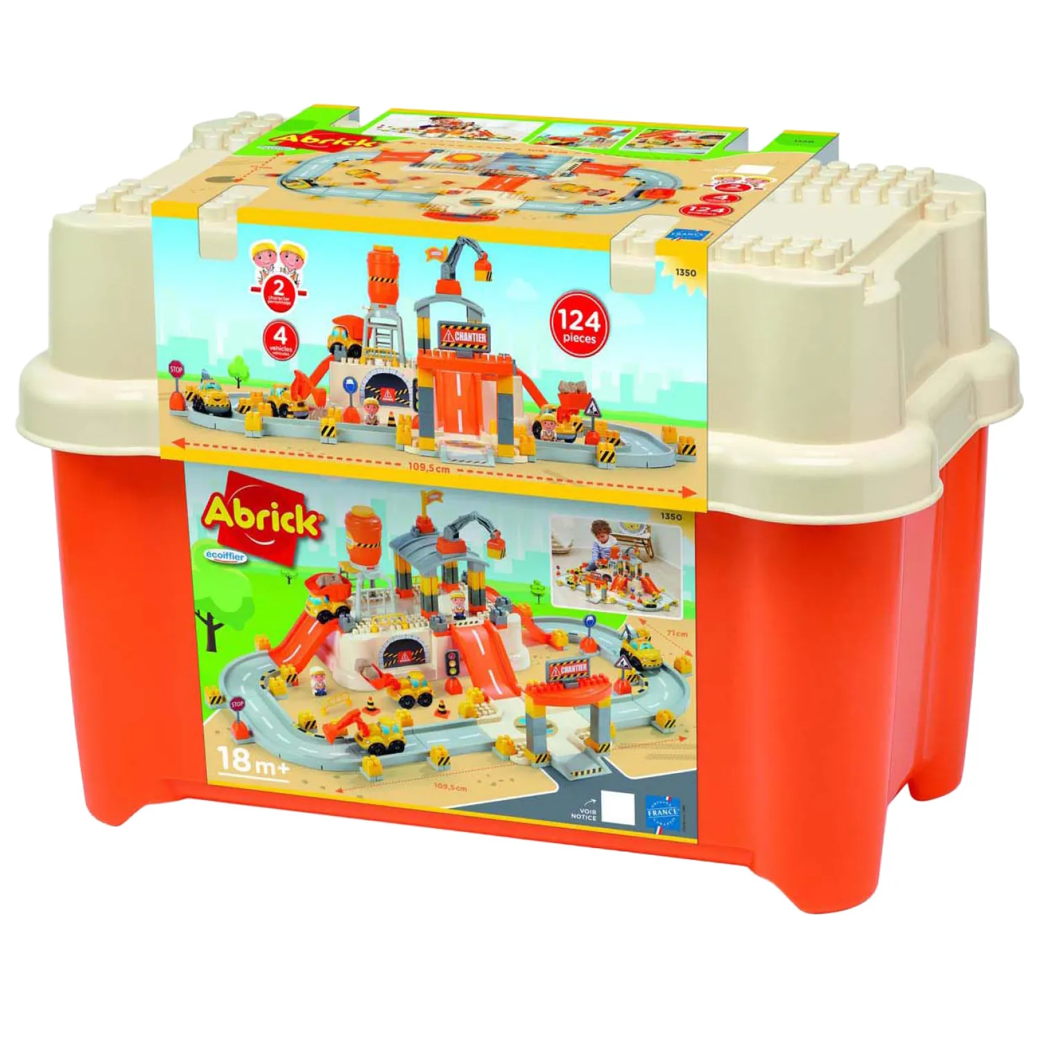 Ecoiffier - Complete Bouwset met Accessoires, 124dlg>Abrick Online