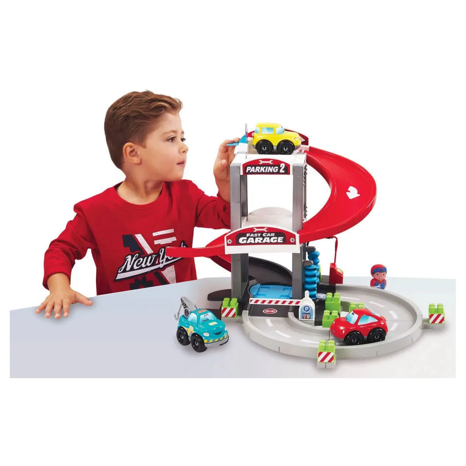 Garage met Transporter en Auto's>Abrick Outlet