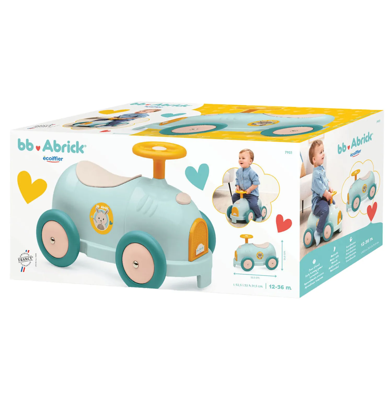 Abrick Loopauto Konijn Outlet