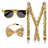 Accessoireset Feestoutfit Goud>Boland Best