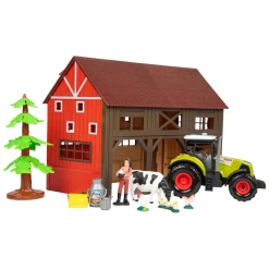 Toi-Toys Ackers Ville Boerderij met Tractor Licht en Geluid Speelset, 12dlg. Discount