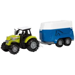 Toi-Toys Ackers Ville Tractor en Trailer met Licht en Geluid, 10cm Hot