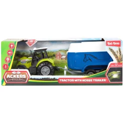 Toi-Toys Ackers Ville Tractor en Trailer met Licht en Geluid, 10cm Hot
