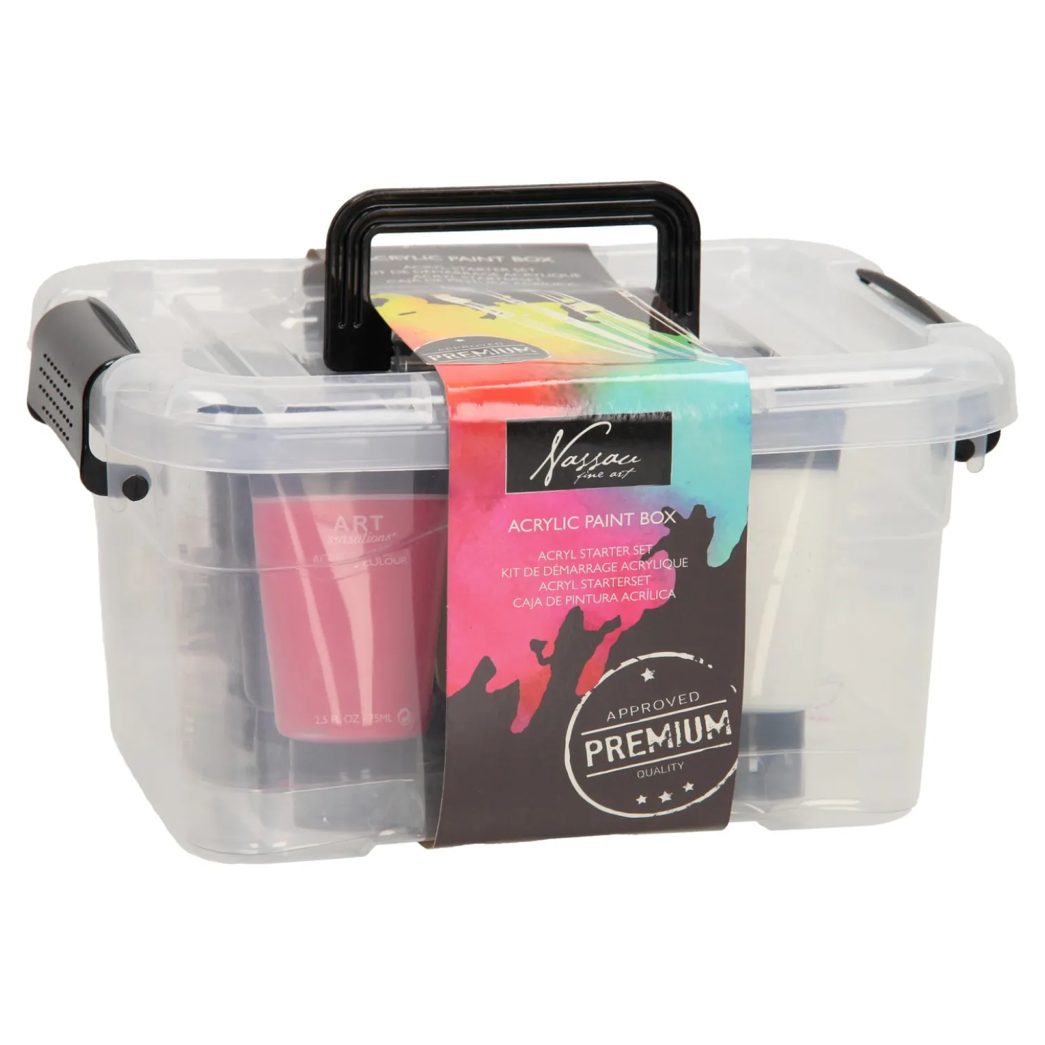 Acryl Starterset met 6 Penselen-Creative Craft Group Best