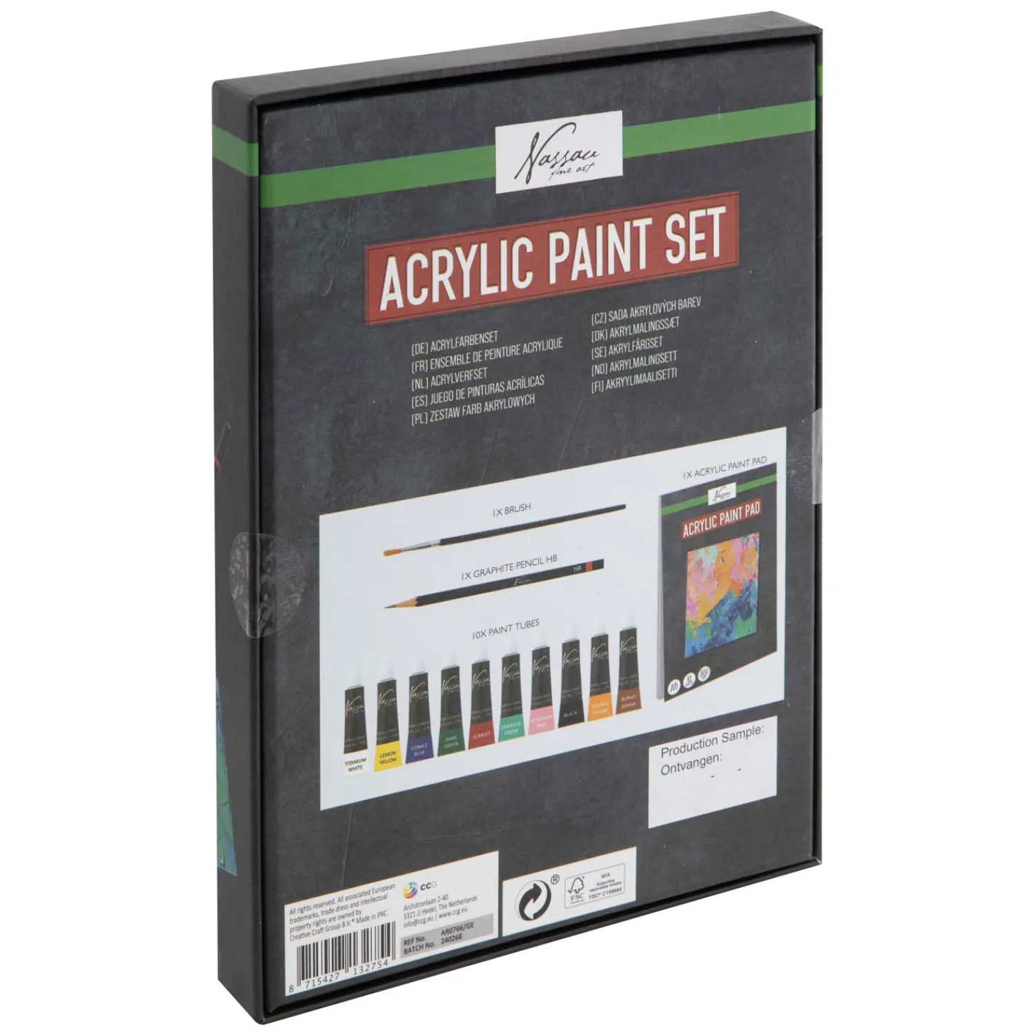 Acrylverf Box, 13dlg.-Creative Craft Group New