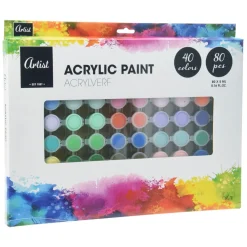 Acrylverf Divers 80x5ml- New