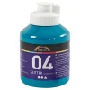 Acrylverf Glitter voor Kinderen - Turquoise, 500ml-Creativ Company