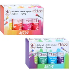 Acrylverf Neon, 4dlg.- Sale