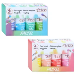 Acrylverf Pastel, 4dlg.- Clearance