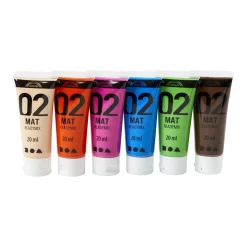 Acrylverf Verschillende Kleuren, 02 - Matt, 6x20ml>Creativ Company Best