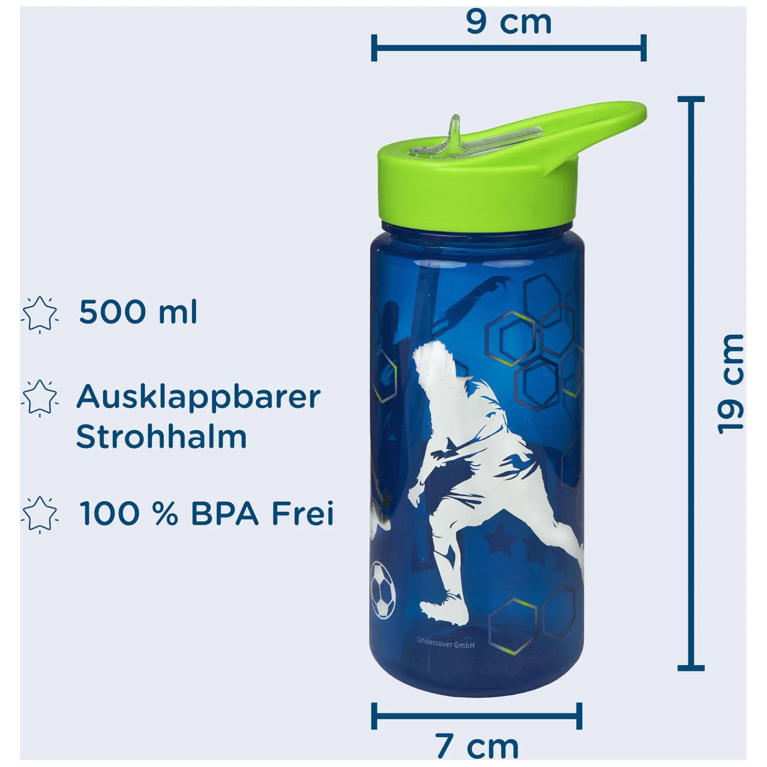 AERO Drinkfles Voetbal, 500ml>Undercover Online