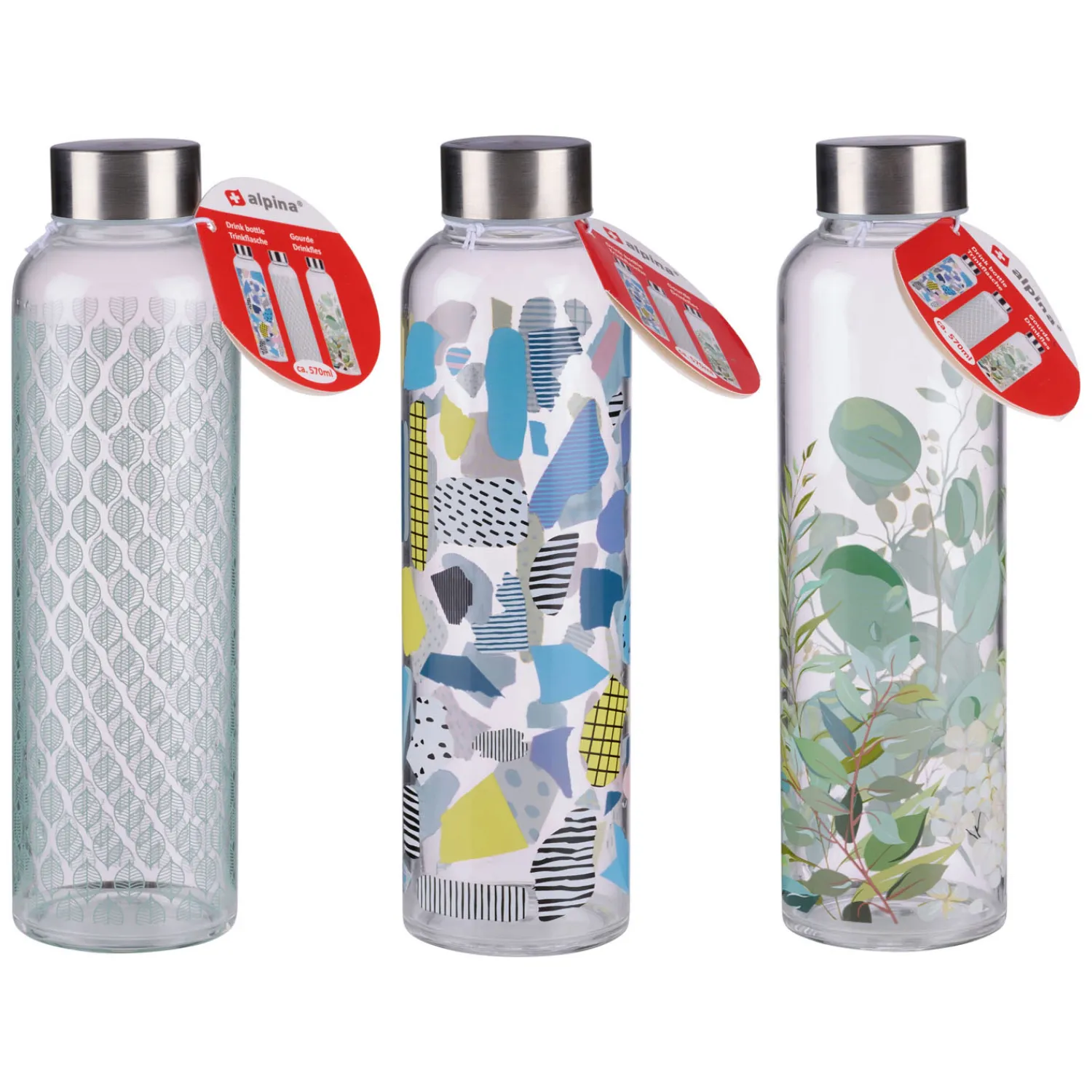 Alpina Drinkfles met Print- Clearance