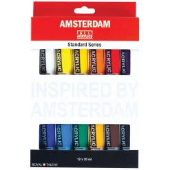 Talens Amsterdam Acrylverf Standard Set, 12dlg. Outlet