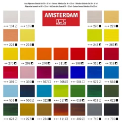 Amsterdam Standard Series Acrylverf Algemene Selectie Set 20ml, 36dlg.-Bruynzeel New