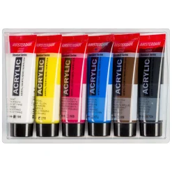 Amsterdam Standard Series Acrylverf Primaire Set 20ml, 6dlg.-Bruynzeel Best