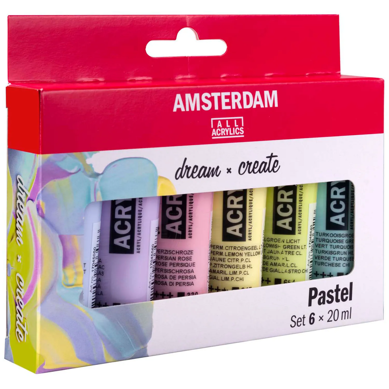 Amsterdam Standard Series Acrylverf Pastel Set 20ml, 6dlg.>Bruynzeel Discount