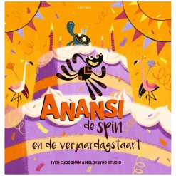 Anansi de spin en de verjaardagstaart-Gottmer Uitgevers Groep Outlet