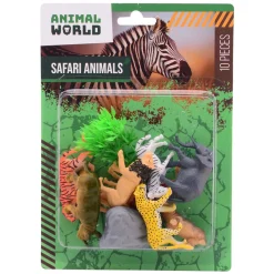 Animal World - Wilde Dieren Speelset, 10dlg.>Johntoy Discount