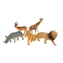 Toi-Toys Animal World Wilde Dieren Deluxe, 5st. Best