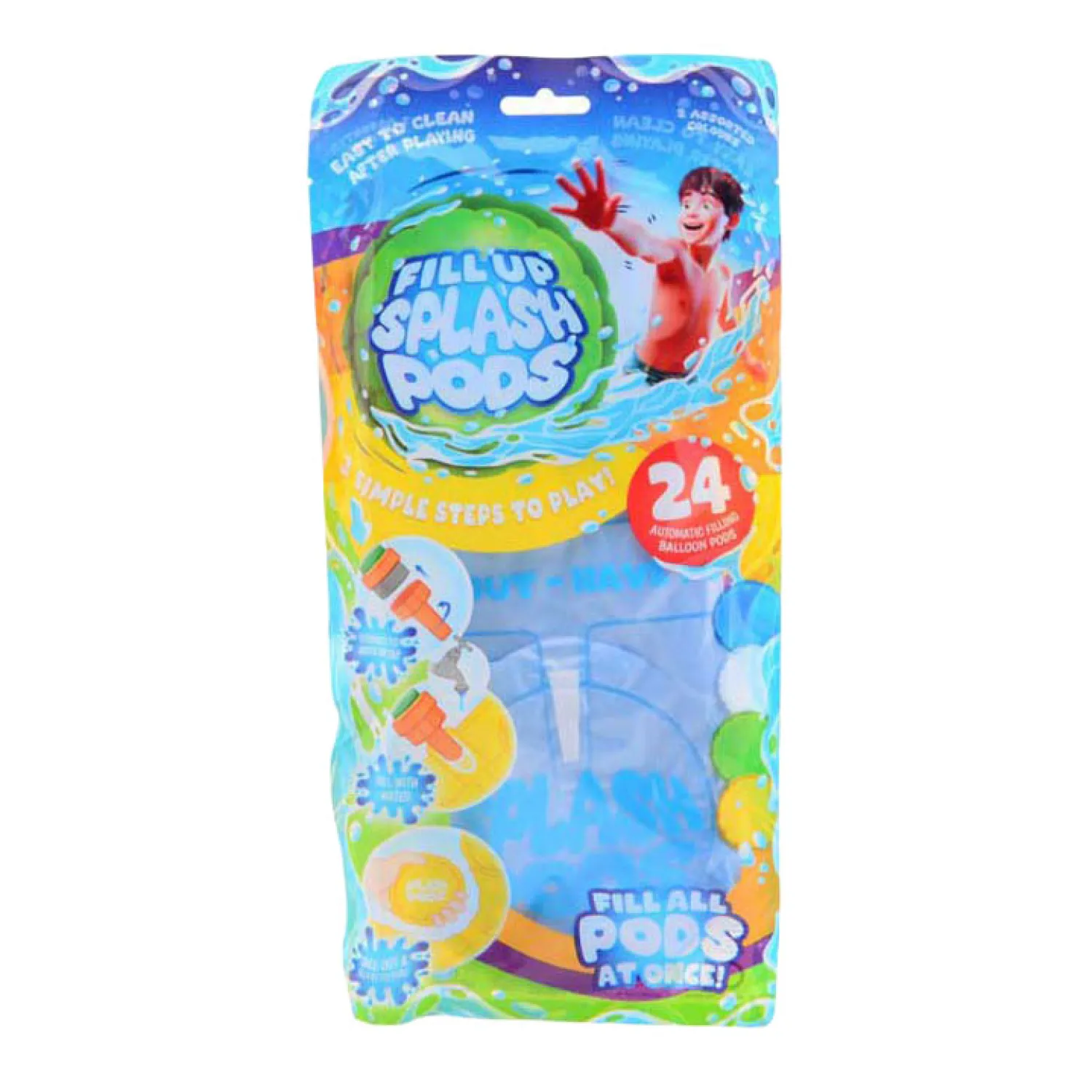 Johntoy Aqua Drops Zelfsluitende Waterballonnen, 24st. Discount