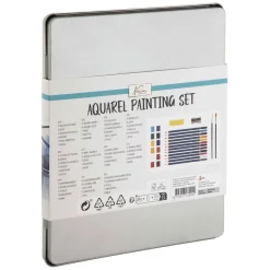 Creative Craft Group Aquarel Verfset in Tinnen Box, 28dlg Hot
