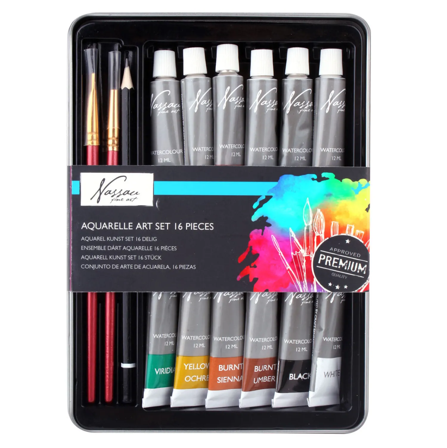 Aquarelverf met accessoires, 16dlg.>Creative Craft Group Discount