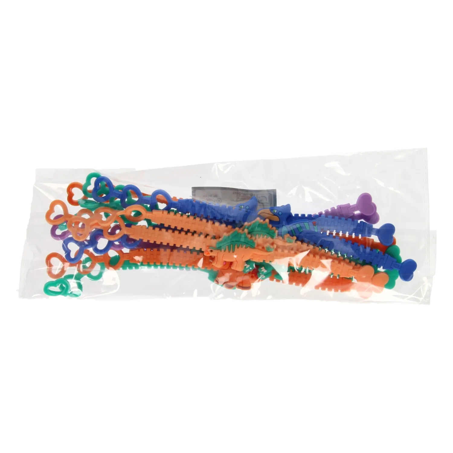 Armband Dinosaurus Kleur, set van 12st.>Duckiez Sale