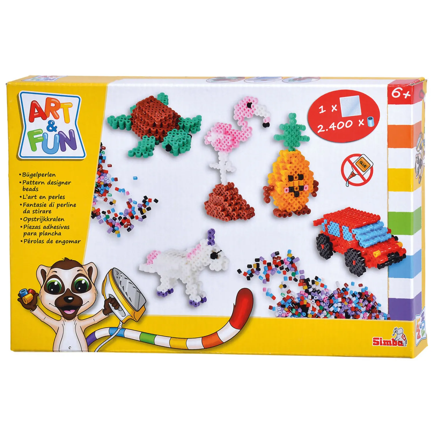Art & Fun Strijkkralen 3D Set-Simba Outlet