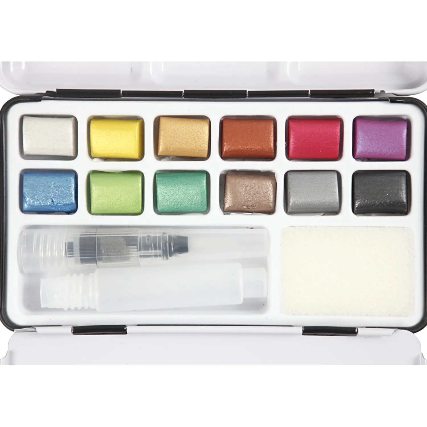 Art Aqua Aquarelverf Metallic, 12 Kleuren-Creativ Company Best