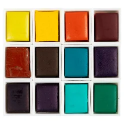 Art Aquarelverf Bloemen en Landschappen - 12 Kleuren-Creativ Company New