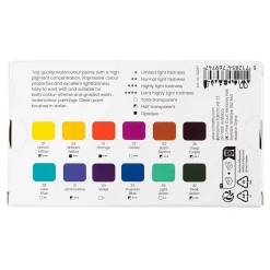 Art Aquarelverf Bloemen en Landschappen - 12 Kleuren-Creativ Company New