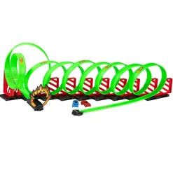 Auto Racebaan Set 8 Loopings- Outlet