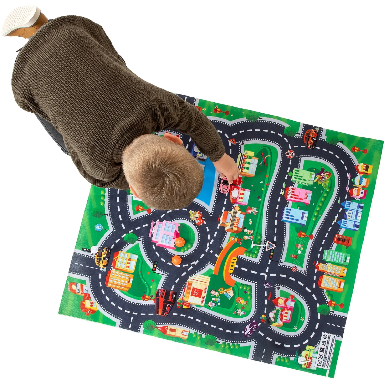 Auto Speelmat, 79x70cm> Sale