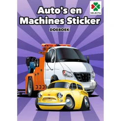 Auto’s en Machines Sticker Doeboek>Selecta Online