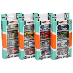 Autoset Pull-Back Functie, 4st.