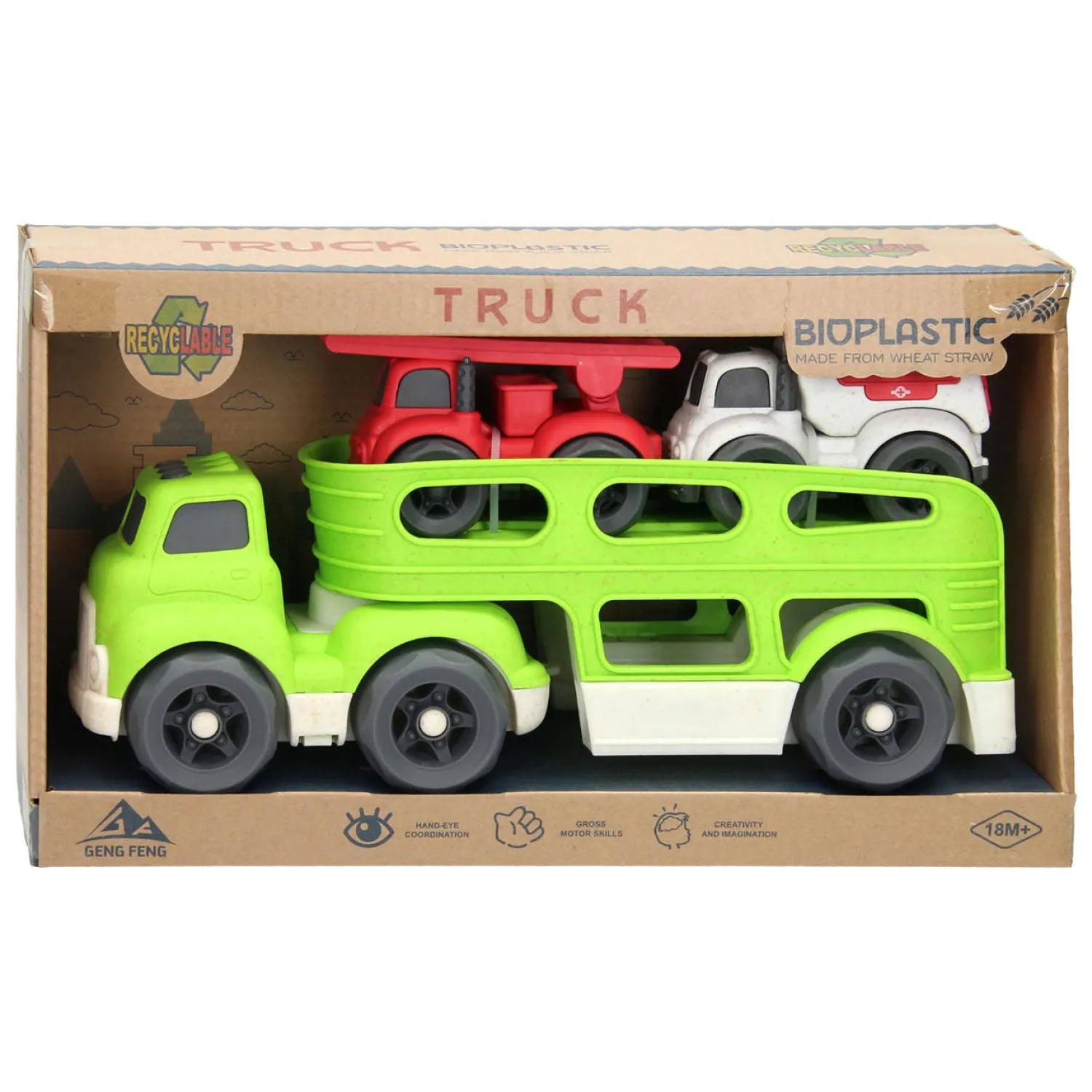 Autotransporter Recycle - Groen> New