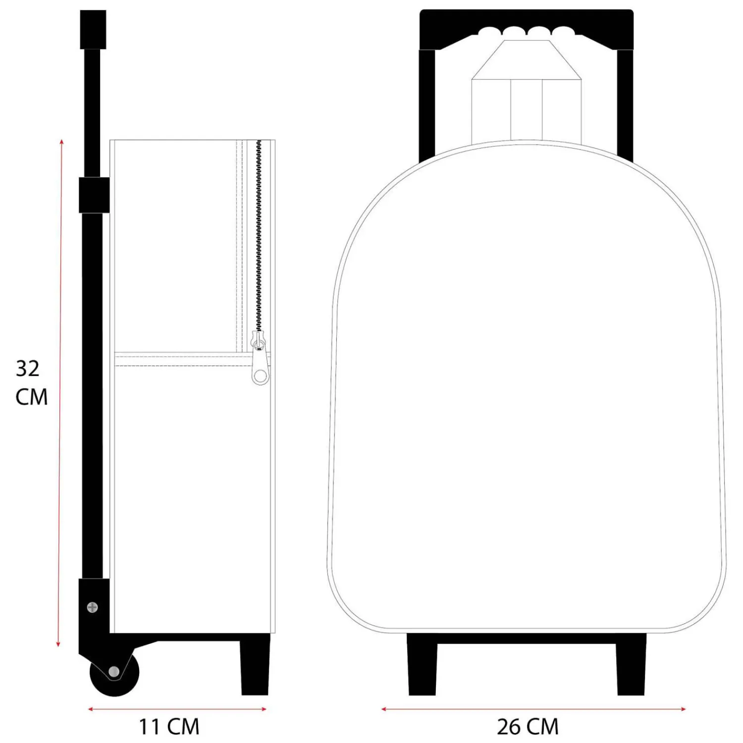 Vadobag Avengers 3D Trolley Rugzak Great Escapes Hot