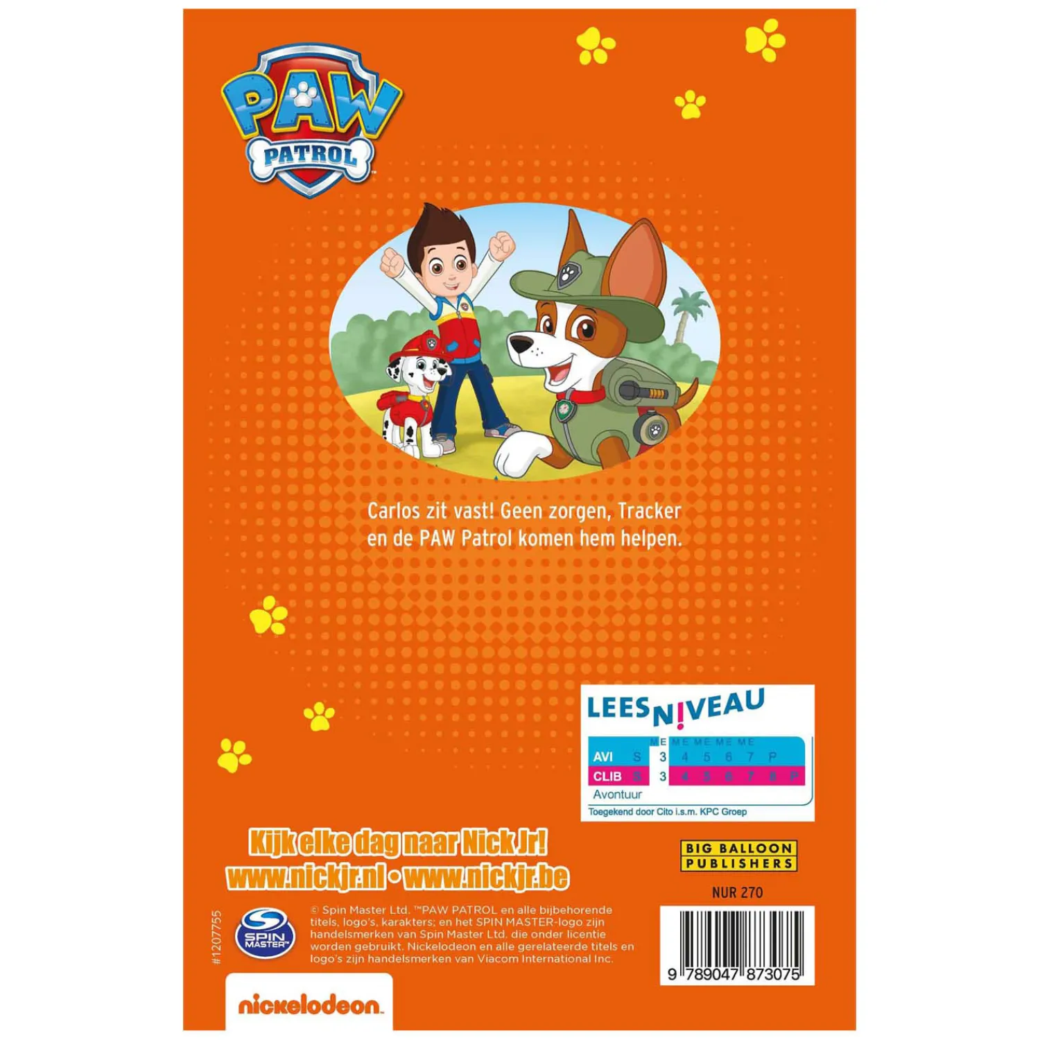 Big Balloon AVI - PAW Patrol, Dit is Tracker Online