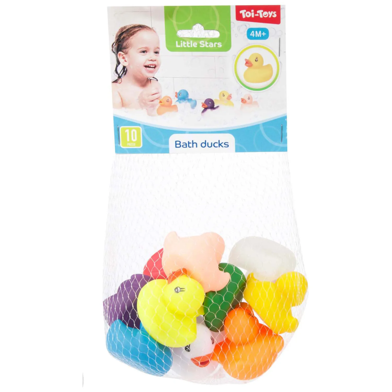 Toi-Toys Baby Badeend, 10st. Best