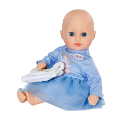 Blauwe Jurkje voor Poppen, 36cm><noscript><img width=